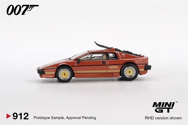  Mô hình xe Lotus Esprit Turbo English China Edition Blister Packaging bản card tỉ lệ 1:64 MiniGT MGT00912-007ECH 