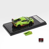  Mô hình xe Lamborghini Huracan STO mở được nắp máy sau tỉ lệ 1:64 LCD Model LCD64043 