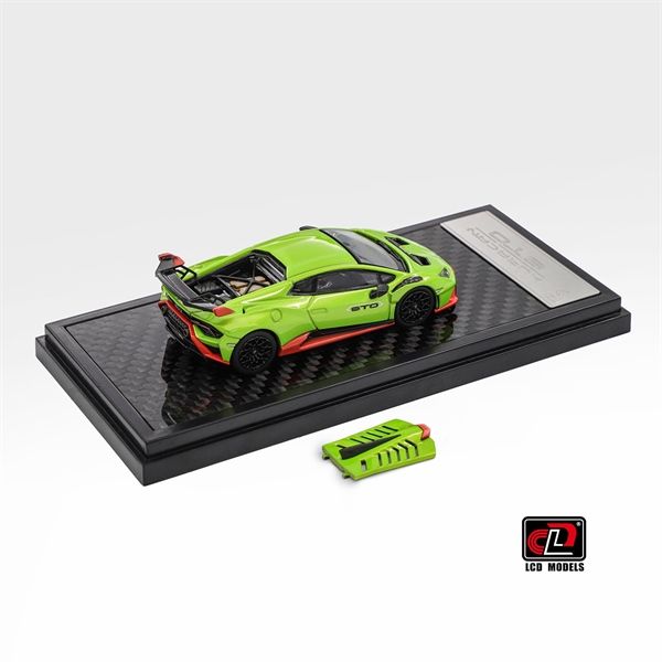  Mô hình xe Lamborghini Huracan STO mở được nắp máy sau tỉ lệ 1:64 LCD Model LCD64043 