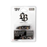  Mô hình xe Lamborghini Countach LB-WORKS Black / LB Blister packaging card Nhật tỉ lệ 1:64 MiniGT MGT01081 