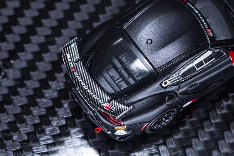  Mô hình xe Toyota GR Supra GT4 EVO2 Limited 599pcs each tỉ lệ 1:64 Rhino Model OT64854 