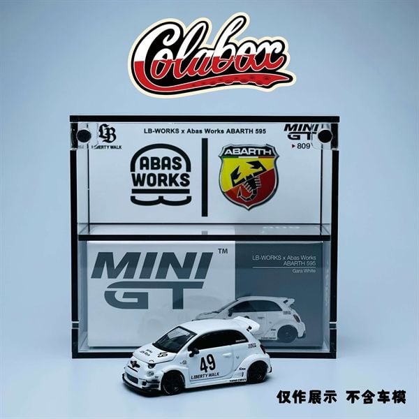  Hộp trưng bày mica các dòng xe MiniGT có khung ảnh tỉ lệ 1:64 Colabox PKC 