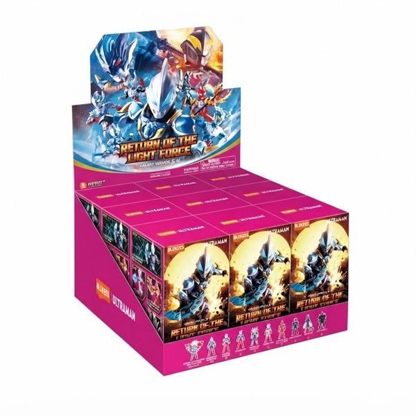  Mô hình Blokees Ultraman Galaxy Version S01 Blindbox Return of the Light Force EU18 