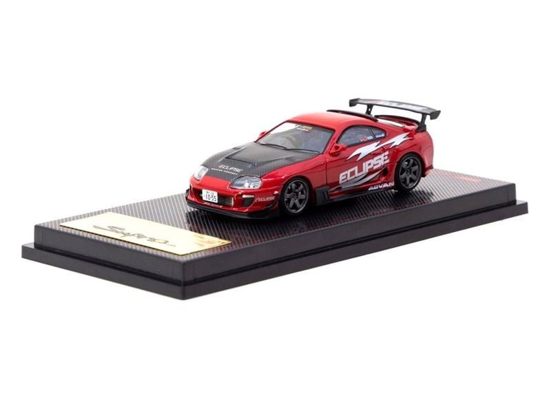  Mô hình xe Toyota Supra (JZA80) RZ Red tỉ lệ 1:64 Ignition Model IG3841 