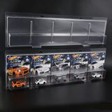  Bộ 5 PVC đựng card ngang Hot wheels Premium (Horizion Culture) tỉ lệ 1:64 PVC_HW_PRE_NGANG 