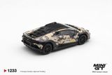  Mô hình xe Lamborghini Huracán Sterrato All Terrarin - SABBIA tỉ lệ 1:64 MiniGT MGT01233 