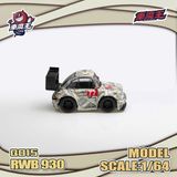  Mô hình xe Porsche RWB 930 series Q tỉ lệ 1:64 Demon King Auto Q015 