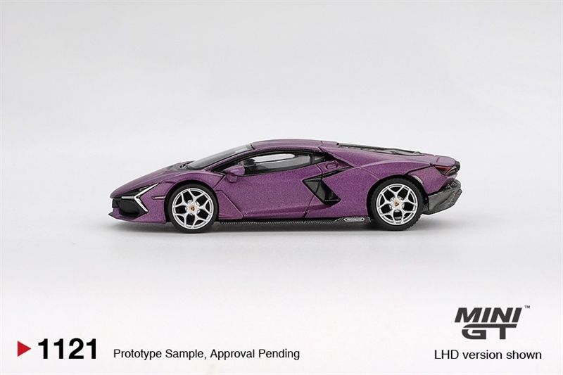  Mô hình xe Lamborghini Revuelto Viola 30th Matte tỉ lệ 1:64 MiniGT MGT01121-CH 