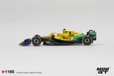  Mô hình xe McLaren MCL38 #81 Oscar Piastri 2024 F1 2024 Monaco GP 2nd Place tỉ lệ 1:64 MiniGT MGT01165 