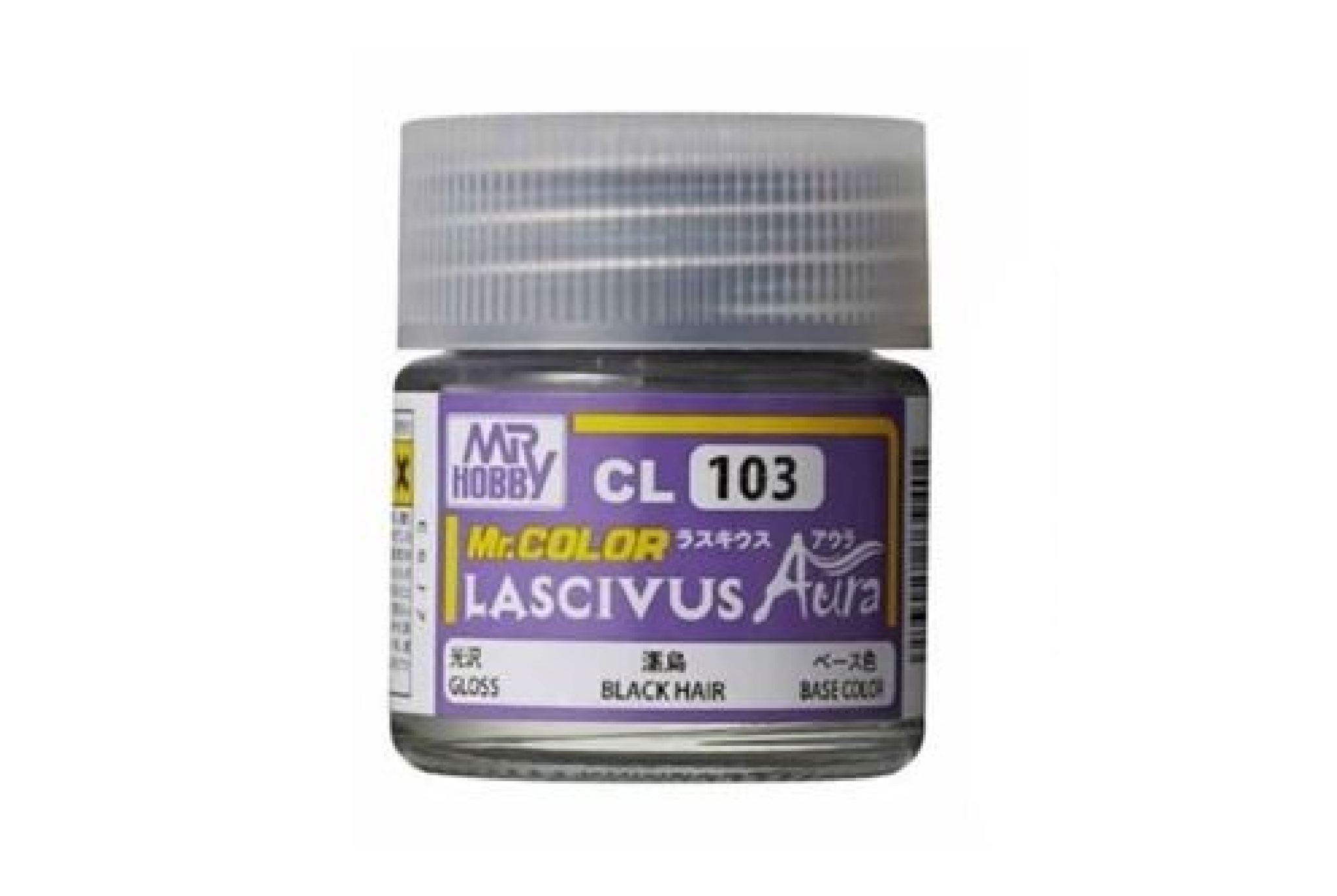  Lacquer CL103 Aura Black Hair Lascivus sơn mô hình màu Aura Tóc đen Lascivus 10ml Mr.Hobby CL103 