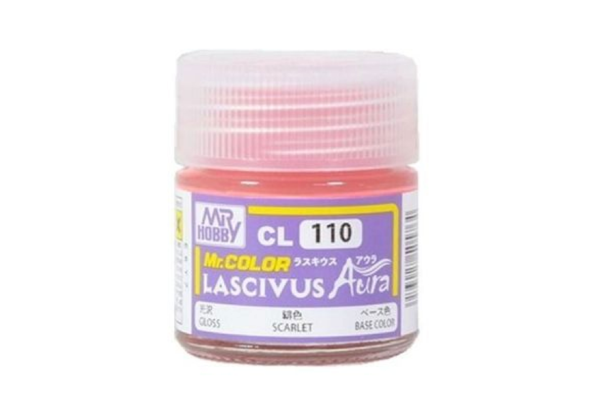  Lacquer CL110 Aura Scarlet Lascivus sơn mô hình Aura Scarlet Lascivus 10ml Mr.Hobby CL110 
