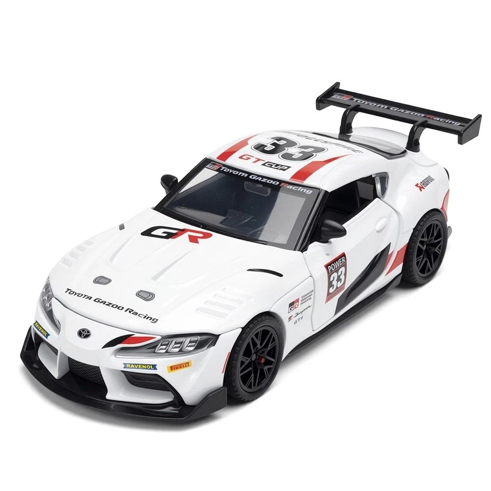  Mô hình xe Toyota Supra GT4 full open tỉ lệ 1:32 Bull Demon King OT32062 