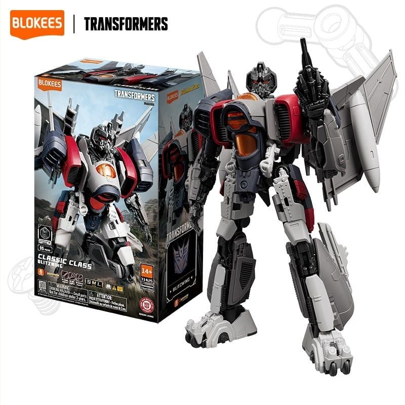  Mô hình lắp ráp có đèn serries Transformers Classic Class(CC) 25 Movie Bumblebee Blitzwing (Luminous Eyes & Chest) Blokees 71425 