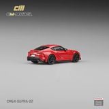  Mô hình xe Toyota GR Supra Renaissance Red 2.0 tỉ lệ 1:64 CM model CM64-Supra-02 