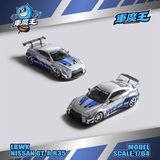  Mô hình xe GTR35 RR Metal Blueberry Livery tỉ lệ 1:64 Demon King Auto DKA-055 