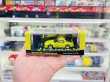  Mô hình xe Pandem Mazda RX-7 FC3S Yellow tỉ lệ 1:64 Tarmac Works T64R-066-YL 