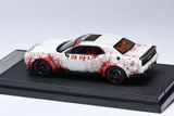  Mô hình xe Dodge Hellcat SRT Thriller Paint mở capo tỉ lệ 1:64 Stance Hunters OT64518 