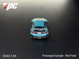  Mô hình xe Kevmannz GT Civic EG Diecast Model Sky Blue tỉ lệ 1:64 TPC Model OT64766 