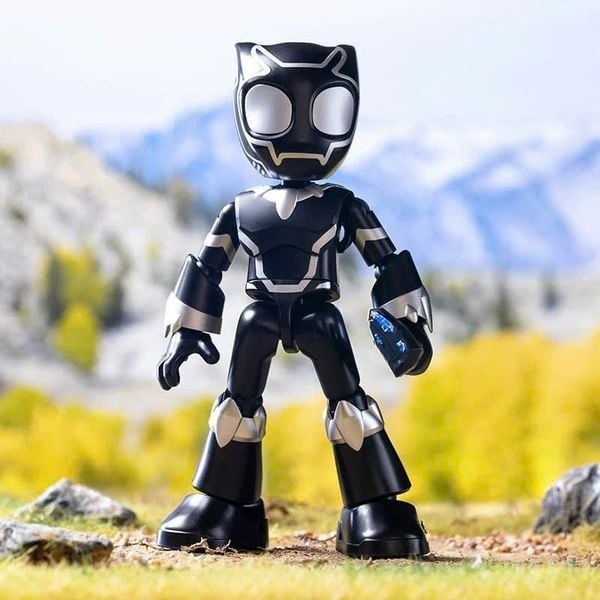  Mô hình lắp ráp Blokees Model Kits - Spidey and His Amazing Friends 74816 - Spidey AL02 Black Panther-T'Challa 