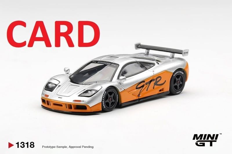  Mô hình xe McLaren F1 GTR 1995 Presentation bản card tỉ lệ 1:64 MiniGT MGT01318 