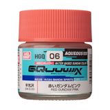  Aqueous HGQ06 pink sơn mô hình màu hồng dòng Gundam Color GQuuuuuuX 10ml Mr.Hobby HGQ06 