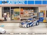  Mô hình xe BMW M3 E46 GTR NFS Silverblue Need for Speed tỉ lệ 1:64 Ghost Slayer OT64471 