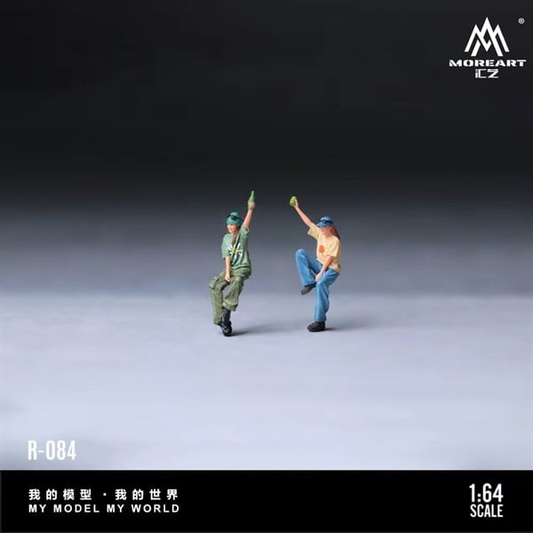  Mô hình nhân vật set girl best friend Poetry and Distant Lands resin tỉ lệ 1:64 MoreArt MO223078 