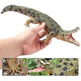  Mô hình động vật cá sấu sông Nile Crocodile green kích thước 12cm bằng nhựa JZD087 