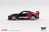  Mô hình xe Toyota GR86 LB★Nation Advan tỉ lệ 1:64 MiniGT MGT01173 