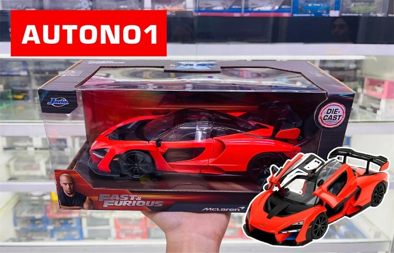  Mô hình xe Fast & Furious McLaren Senna tỉ lệ 1:24 Jada Toys 35485 