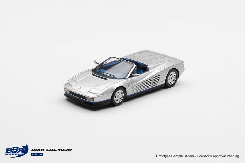  Mô hình xe Ferrari Testarossa Spider Pininfarina Gianni Agnelli tỉ lệ 1:64 BBR 