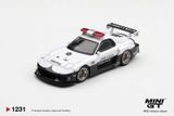  Mô hình xe MAZDA RX-7 LB-Super Silhouette Police tỉ lệ 1:64 MiniGT MGT01231 