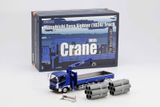  Mô hình xe Mitsubishi Fuso Fighter Truck With Crane tỉ lệ 1:64 GCD model KS-082-634 