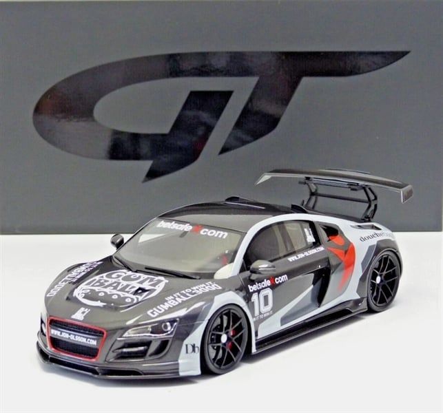  Mô hình xe Audi R8 GUMBALL 3000 #10 CAMO Body Kit Year 2013 Bi-Color tỉ lệ 1:18 GT Spirit GT870 