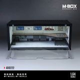  Hộp trưng bày mô phỏng container garage Repair Shop Scene K-Style Simulated có đèn và mica tháo lắp kích thước 38.7 x 16 x 16.5cm tỉ lệ 1:64 MoreArt box MB400222 