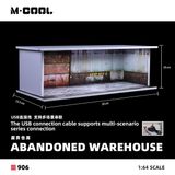  Hộp trưng bày mô phỏng Abandoned Warehouse Lighting Assembly Scene Model tỉ lệ 1:64 M-COOL MC914906 