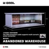  Hộp trưng bày mô phỏng Abandoned Warehouse Lighting Assembly Scene Model tỉ lệ 1:64 M-cool MoreArt MC914906 