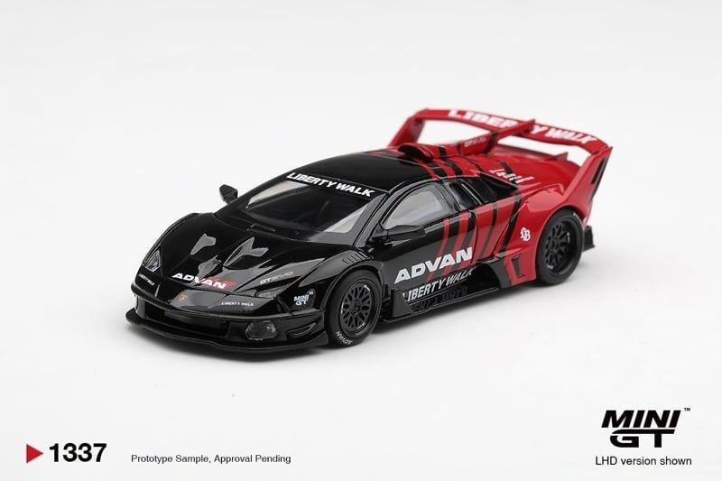  Mô hình xe Lamborghini LB-Silhouette WORKS MURCIELAGO GT Evo Advan bản card tỉ lệ 1:64 MGT01337 