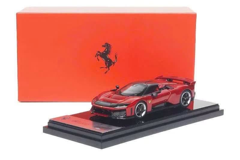  Mô hình xe Ferrari F80 Supercar Rosso Red full open BBR Models x AR Box Almost Real BBR64001H 