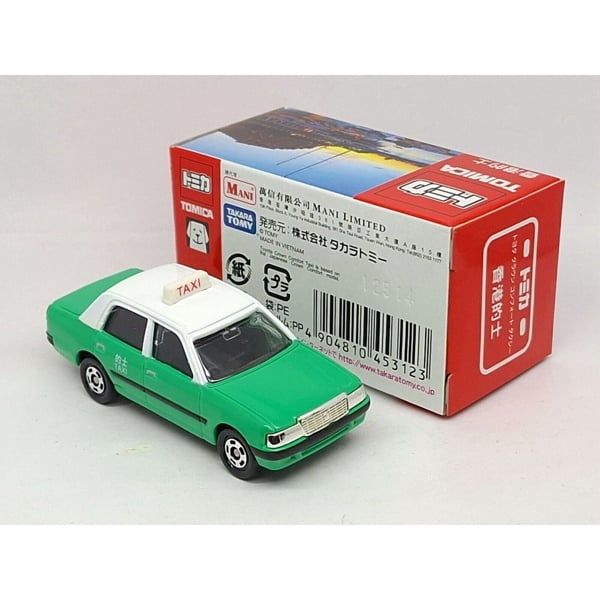  Mô hình xe Hong Kong Technician Toyota Crown Comfort Taxi tỉ lệ 1:63 Tomica 453123 