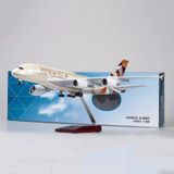  Mô hình máy bay Etihad Airbus A380 có bánh xe kích thước 47cm MB47100 