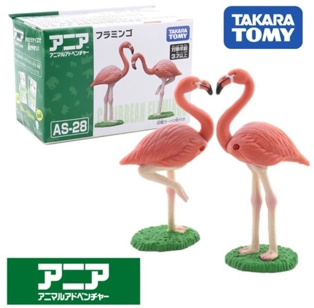  Mô hình động vật chim hồng hạc ANIA AS-28 Flamingo Takara Tomy 876205 