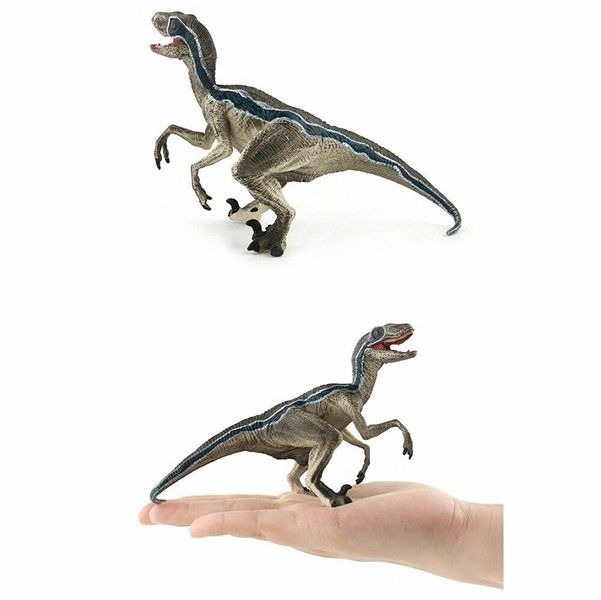  Mô hình khủng long Velociraptor Raptor series Jurassic World kích thước 16cm bằng nhựa 124-133 