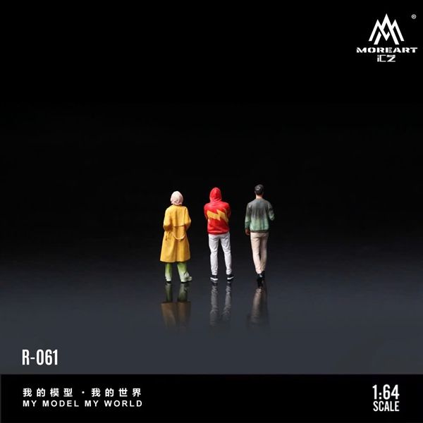  Mô hình nhân vật set nam nữ thời trang Fashion Men's and Women's Doll Set tỉ lệ 1:64 MoreArt MO223061 