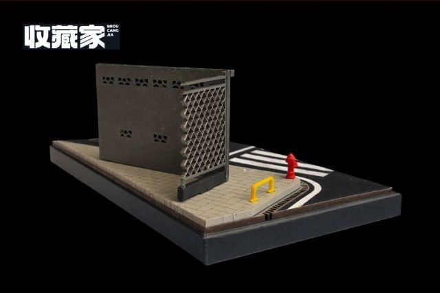  Hộp trưng bày mô phỏng đường hẻm thành phố 19.7x10x10 tỉ lệ 1:64 SHOU CANG JIA SCJ82003 