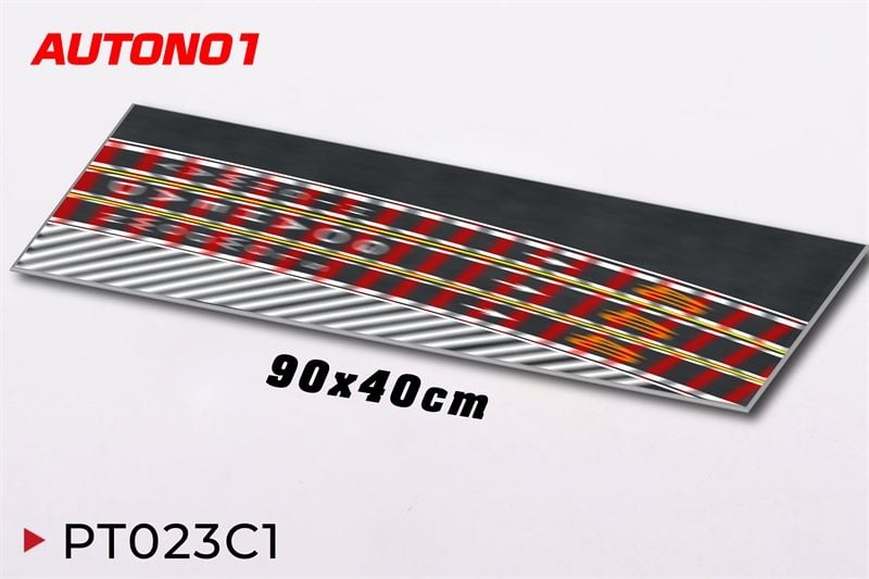  Phụ kiện thảm sa bàn chống trượt mô phỏng diorama đường cua cao tốc (hiệu ứng mờ) kích thước 90x40 cho mô hình xe 1:64 Autono1 PT023 