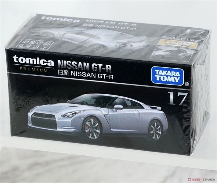  Mô hình xe No.17 Nissan GT-R 24 tỉ lệ 1:64 Tomica Premium 933915 