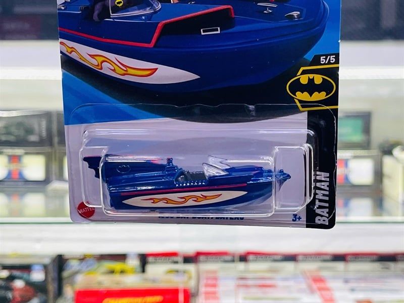  Mô hình thuyền 1966 Bat Boat/Bateau Fantasy Hotwheels kim loại có bản quyền chính hãng tỉ lệ 1:64 C4982-FA 