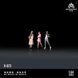  Mô hình nhận vật set figure Urban Milk Tea Beauty Set tỉ lệ 1:64 More Art MO223073 