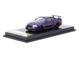 Mô hình xe Nissan Nismo R34 GT-R Z-tune Purple Metallic tỉ lệ 1:64 Ignition Model IG3839 